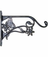 Panacea 100506644 Plant Bracket with Butterfly Brushed Bronze 9in, 9&quot; - $23.70