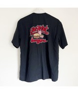 Vtg Kennington Ltd Mens In and Out Restaurant Bowling Camp Shirt Black W... - $666.08 MXN