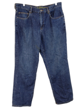 Tommy Bahama Jeans Men&#39;s 38x32 Blue Denim Classic Fit Standard Straight Mid Rise - £19.83 GBP