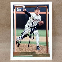 1992 Topps Gold #616 Larry Andersen SIGNED Card San Diego Padres Autograph - $2.95