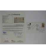Wilt Chamberlain Signed 1961 First Day Cover FDC Honoring Dr Naismith JS... - £547.57 GBP