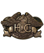 Vintage HOG HD Harley Owners Group Davidson Brass Eagle Pin 1983 Harley ... - £8.57 GBP