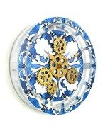ITALY LINE DESK CLOCK ROUND (HYBRID WALL) 10 INCH CETARA - $63.99