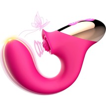 Clitoral Licking G Spot Dildo Vibrators Sex Toys For Couple, Rose Adult ... - $25.99