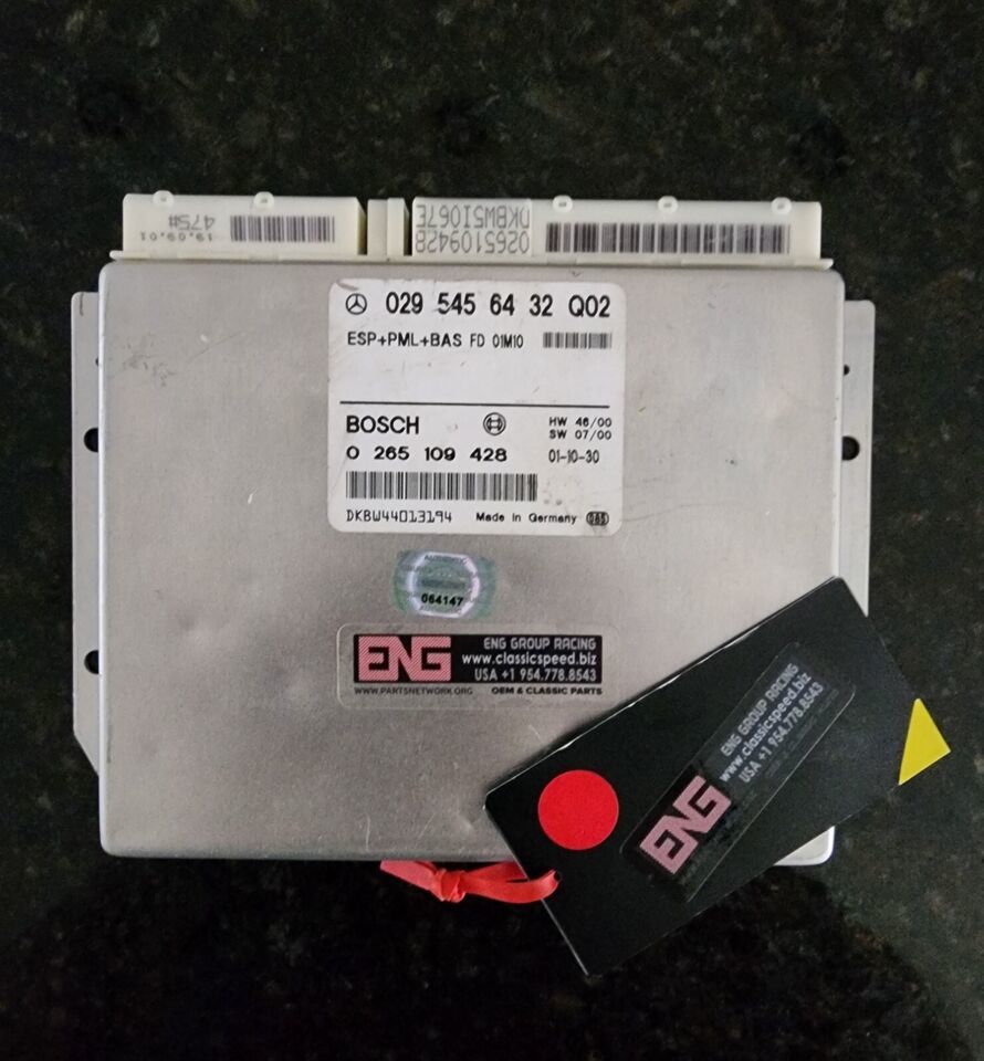 1YEAR WARRANTY: MBENZ W210 E320 E430 ESP+PML+BAS Electr. Stability A0295... - $149.52