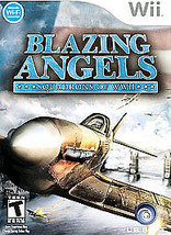 Blazing Angels Squadrons of WWII Nintendo Wii 2007 video game TEEN Ubisoft - £9.30 GBP