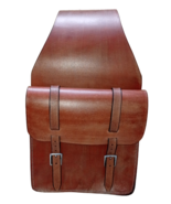 Genuine Leather Western Trail Horse Saddle Bag - $173.42 CAD