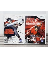 No More Heroes Lot 1 + 2 Desperate Struggle (Nintendo Wii, 2006/2007) w ... - £31.97 GBP