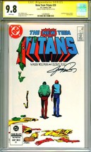 CGC SS 9.8 SIGNED George Perez Art New Teen Titans 39 Last Dick Grayson As Robin - £316.53 GBP