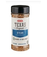 HEB Texas Steak seasoning spice blend. 6oz. 2 pack bundle - £23.66 GBP