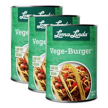 Loma Linda - Low Fat Vege-Burger (15 oz.) (3 Pack) - Plant Based - Vegan - £22.93 GBP