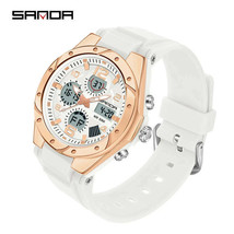 SANDA 6062 Luxury LED Waterproof Womens Sport Watch - $34.95