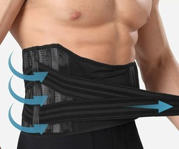 Back Braces Lumbar Support Belt for Lower Back Pain Relief, Breathable Waist Sup - £15.94 GBP