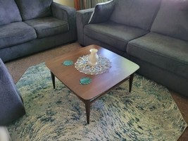 Mid-Century Modern (MCM) Lane Accent Walnut Coffee Table 991-17 - Refurb... - $593.01