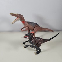 Dinosaur Toy Lot Velociraptor Poseable and Baryonyx Breakout Dinosaur - £12.16 GBP