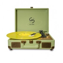 HelloGoody Vinyl Record Player Portable Record Player Turntable Suitcase... - £87.15 GBP