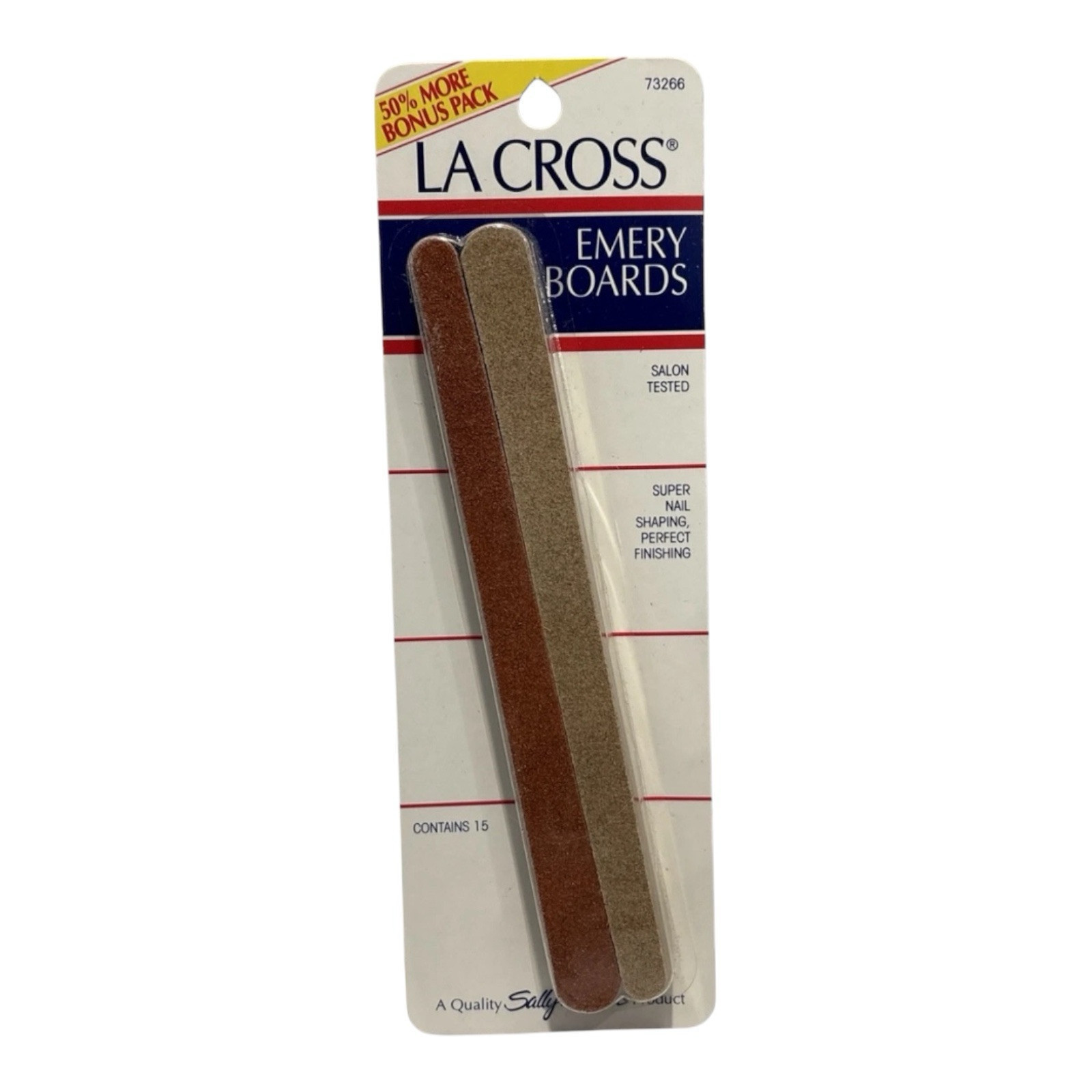 La Cross Sally Hansen Emery Boards 15 Pack # 73266 - $16.00