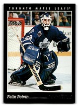 1993-94 Pinnacle #190 Felix Potvin - £1.34 GBP