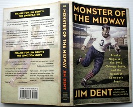 Jim Dent Monster Of The Midway Bronko Nagurski 1943 Chicago Bears Hcdj Fefp Vgc - £11.24 GBP