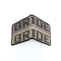 Brand New JDM XL Bride Light Graduation Custom Stitched Racing Fabric Bifold Wal - £15.72 GBP