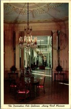 Decorative Arts Galleries Henry Ford Museum Dearborn MI 1951 Chrome Postcard A5 - £2.28 GBP