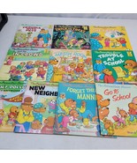 Lot of 10 Vintage THE BERENSTAIN BEARS Books Mixed Years School Pets Hal... - £19.02 GBP