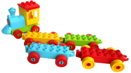 Lego Duplo Train Car Bases Set of 5 - $4.95