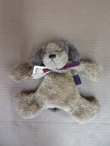 Nos Boyds Bears Bagley Flattie Plush Flat Puppy Dog Tan Brown B88 B* - £21.37 GBP