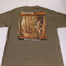 Redneck Bow Hunter Men's Brown Cotton Short Sleeve Graphic T-Shirt Size XL image 13