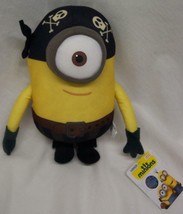 Despicable Me Minion Movie Minion As Pirate 9&quot; Plush Stuffed Animal Toy New - £15.82 GBP