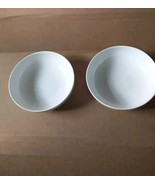 Our Table Sawyer Bowls Bone China Soup Set of 2 WHITE Bed Bath &amp; Beyond NEW - $46.64