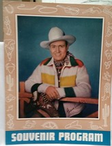 GENE AUTRY - ORIGINAL 1949 SOUVENIR PROGRAM - VG CONDITION - $20.00