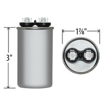 Jard 25 uF +/-6% 440/370V 50/60 Hz Run Capacitor Replaces CSC 325P256H44... - $35.28