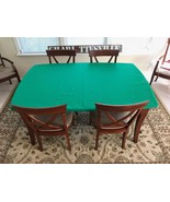 FELT poker table cover fits SQUARE ASSORT SIZES- CORD DWST/ BL + BAG - $55.00 - $99.00