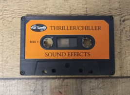 Fun World Halloween Sounds Thriller Chiller Sound Effects Scary Cassette Tape - £5.51 GBP