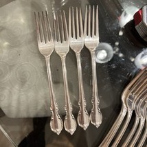 Reflection IS 1847 Rogers Bros. Silverplate 4 Dinner Forks 3 Sets Availa... - £13.96 GBP