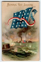 Memorial Decoration Day Postcard Battleship Submarine Boat John Winsch Back 1908 - £14.20 GBP