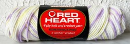 Vintage Red Heart Ombre Wintuk Orlon Acrylic Yarn - 1 Skein Golden Orchid 060 - £7.40 GBP