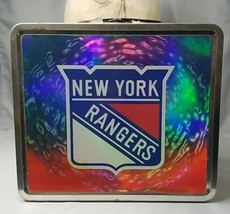 New York Rangers NHL Hockey Metal Lunchbox Trinket Holder Series 1 - £15.02 GBP
