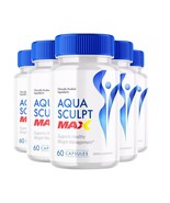 5-Pack Aqua Sculpt Max Weight Loss Support, AquaSculpt Max Strength 300 ... - $86.90 CAD