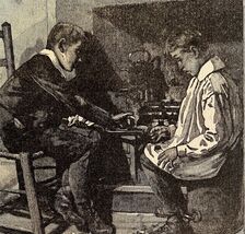 Children Roasting Chestnuts 1892 Victorian Art Woodcut Printing Ephemera... - $12.90