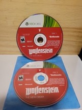 Wolfenstein: The New Order (Xbox 360, 2014) Disc 1 &amp; 2 Only, Tested, Working - £8.17 GBP