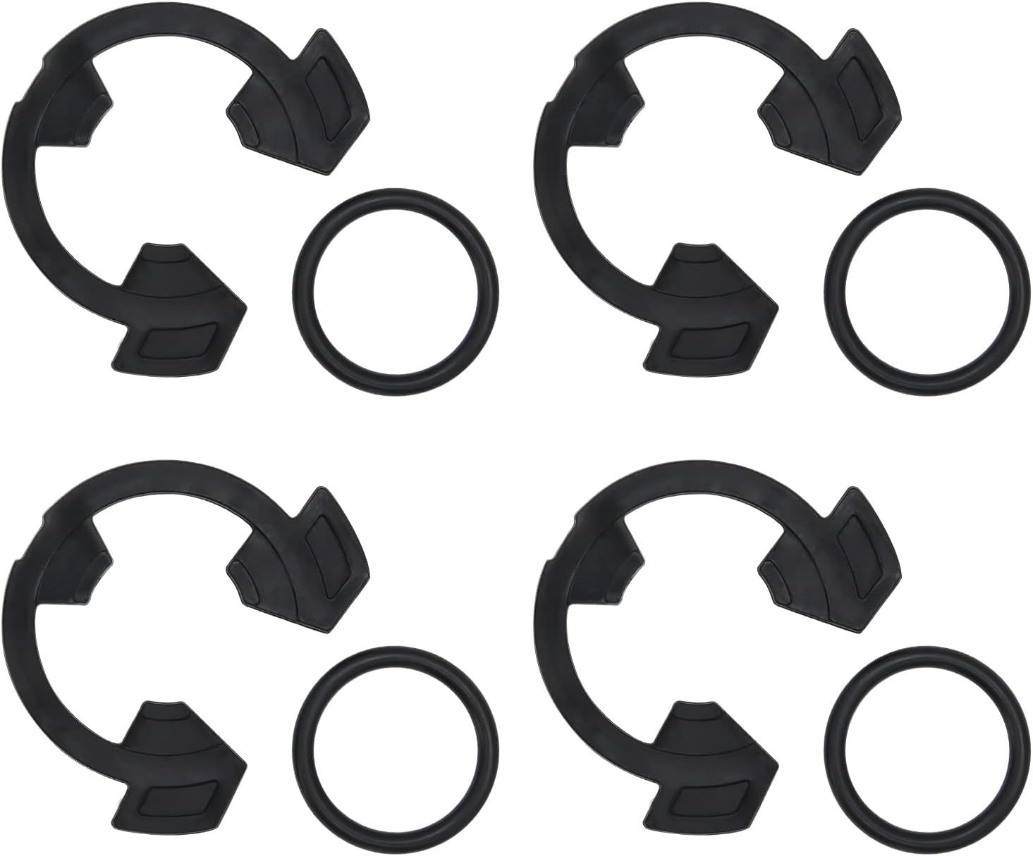 (4+4Pcs) 1&quot; Water Softener Clips And O-Rings Kit Fit For Ge/Kenmore Eco-... - $30.71