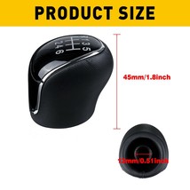 6 Speed Car Leather Gear Shift knob for  S-Max C-Max Kuga Galaxy Mondeo 4 Mk4 Tr - £77.56 GBP