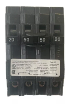 SIEMENS Q22050CT2 20 Amp 2 Pole 50 Amp 2 Pole 240V Quad Circuit Breaker New - $84.15