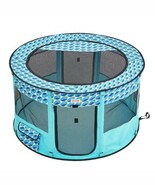 Foldable Pet Playpen, 44&#39;&#39; x 44&#39;&#39; x 24&#39;&#39; Portable Dog Playpen, Crate Ken... - $895.40 MXN