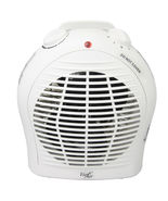 Vie Air 1500W Portable 2-Settings White Fan Heater with Adjustable Therm... - $22.15