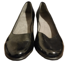 A2 by Aerosoles Shore Thing Black Patent Leather Heels, Size 11 - £20.56 GBP