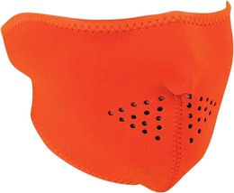 Zan Headgear Adult Half-Face Neoprene Mask Hi-Vis Orange WNFM142H - £8.67 GBP