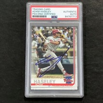 2019 Topps #US-139 Adam Haseley Signed PSA/DNA Slabbed Autographed AUTO Phillies - $79.99